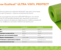 Подложки EcoHeat® ULTRA VINYL PROTECT