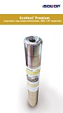 Подложка под кварц-виниловые, ПВХ, LVT покрытия EcoHeat®